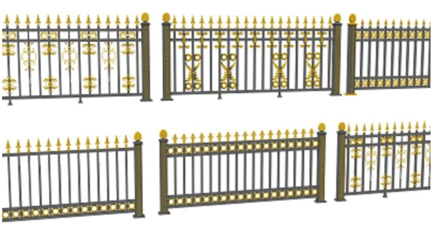 Double Wire Fence Gate