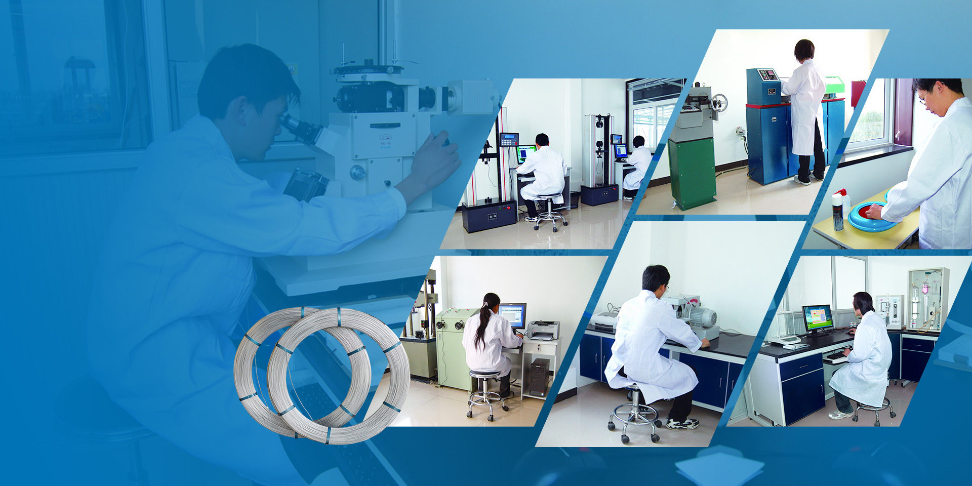 Galvanized steel wire quality lab test