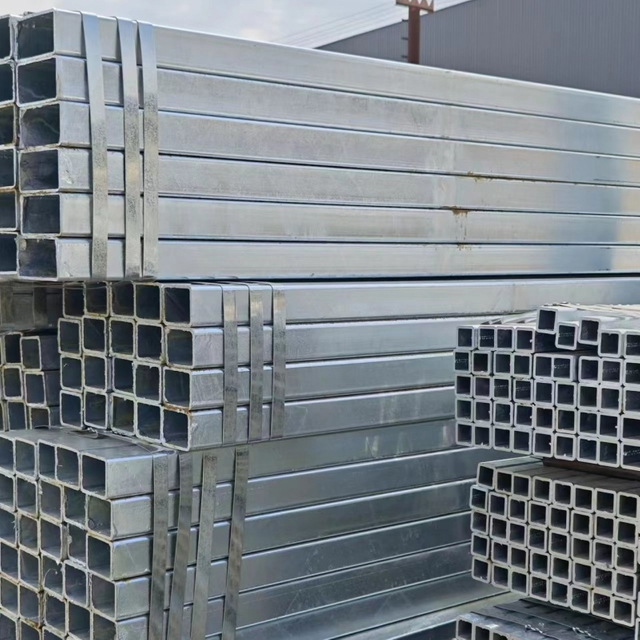 Spray Coated Square Tube Column